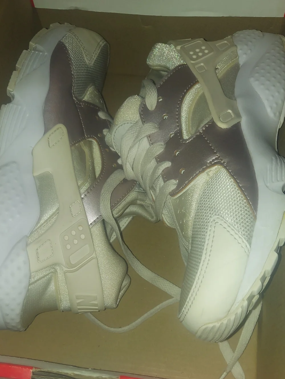Nike Huarache Run (GS) Phantom Silver Sneakers
